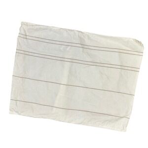 West‎ Elm Serene Stripe Hemp & Cotton Standard Pillow Sham